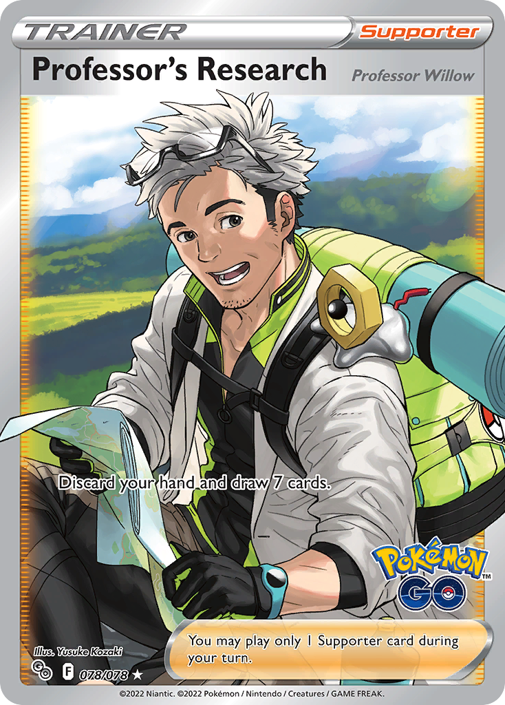 Professor's Research 078/078 Pokémon GO