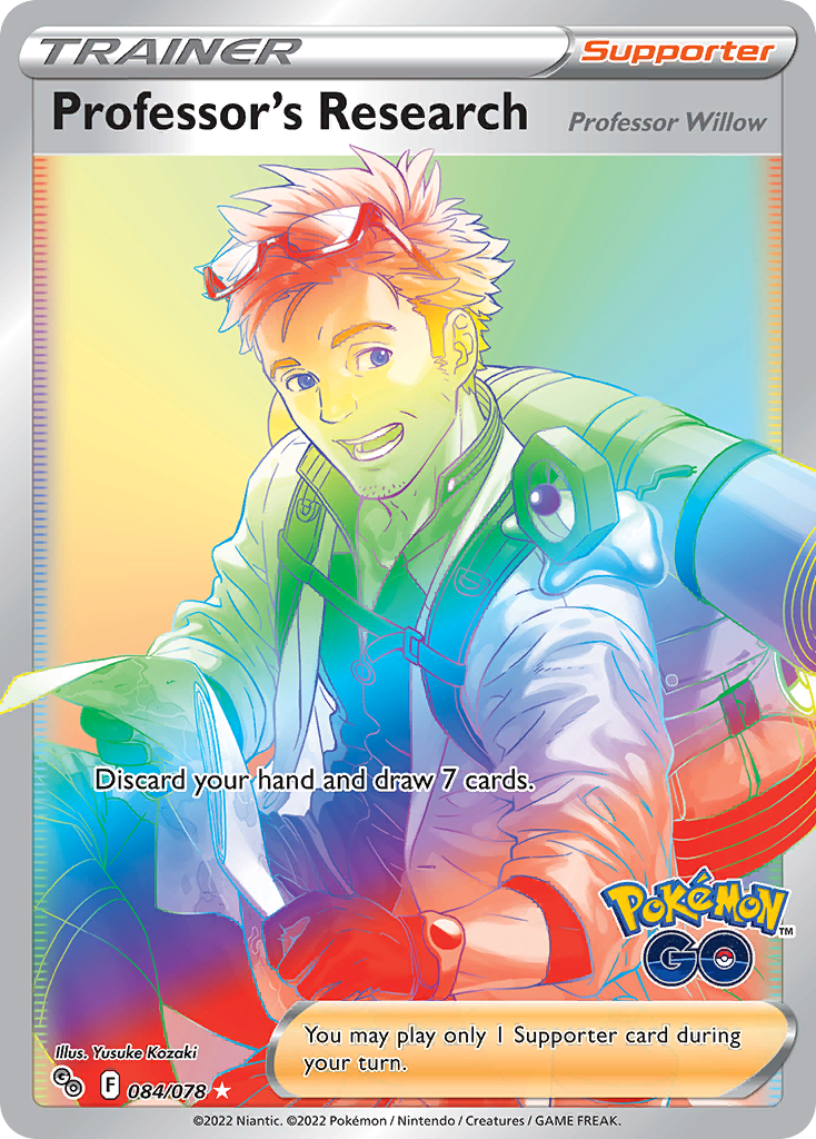 Professor's Research 084/078 Pokémon GO