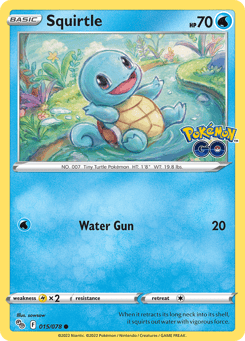 Squirtle 015/078 Pokémon GO