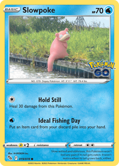 Slowpoke 019/078 Pokémon GO