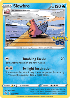 Slowbro 020/078 Pokémon GO