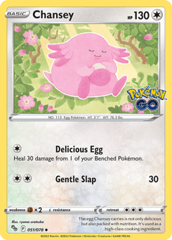 Chansey 051/078 Pokémon GO