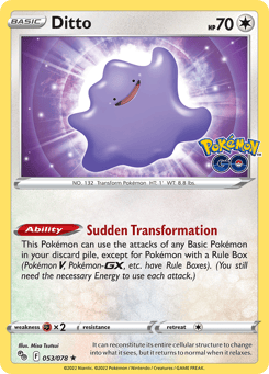Ditto 053/078 Pokémon GO