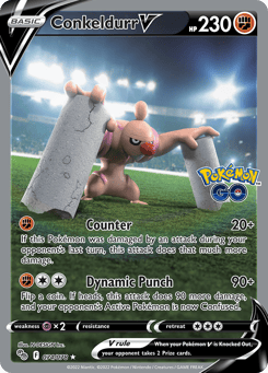 Conkeldurr V 074/078 Pokémon GO