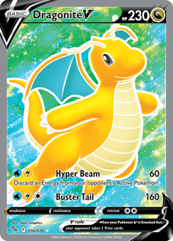 Dragonite V 076/078 Pokémon GO