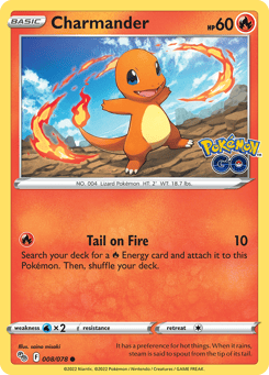 Charmander 008/078 Pokémon GO