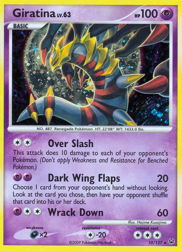 Giratina 10/127 Platinum