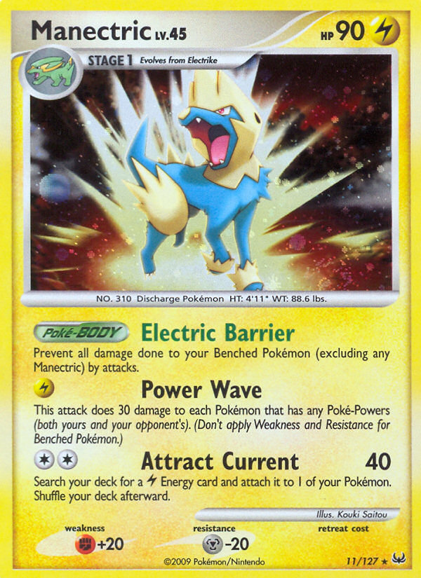 Manectric 11/127 Platinum