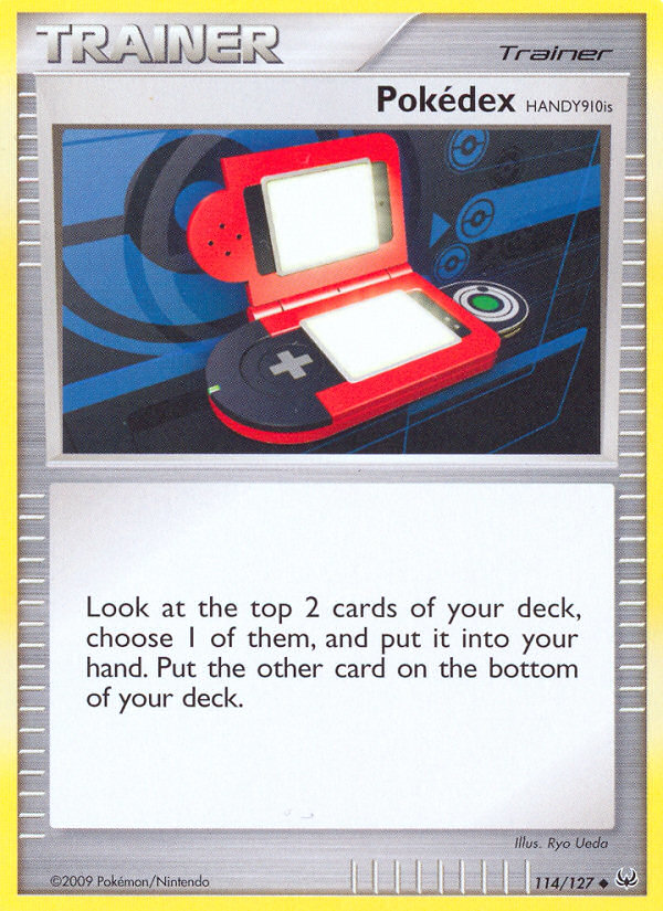 Pokédex HANDY910is 114/127 Platinum