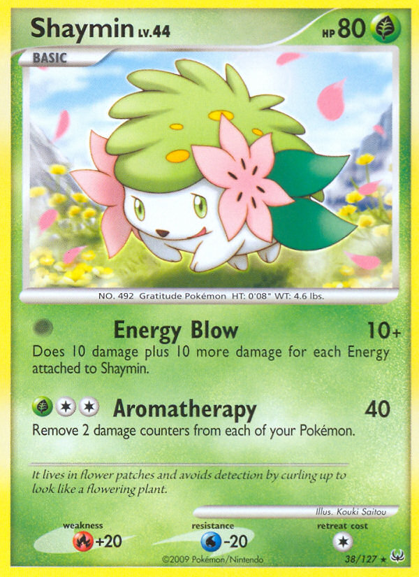 Shaymin 38/127 Platinum