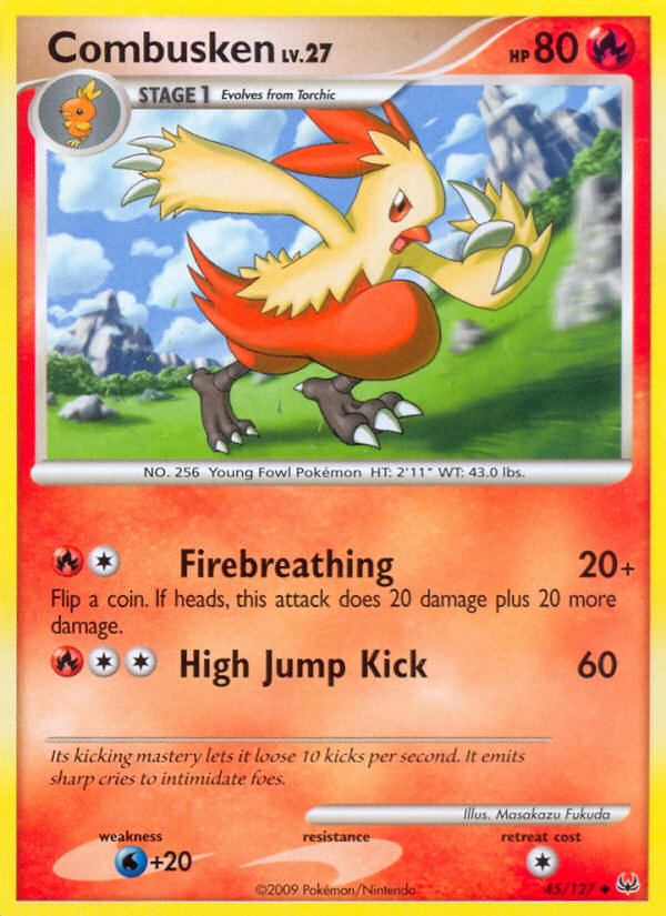 Combusken 45/127 Platinum