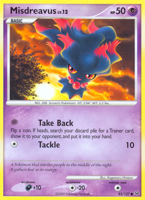 Misdreavus 83/127 Platinum