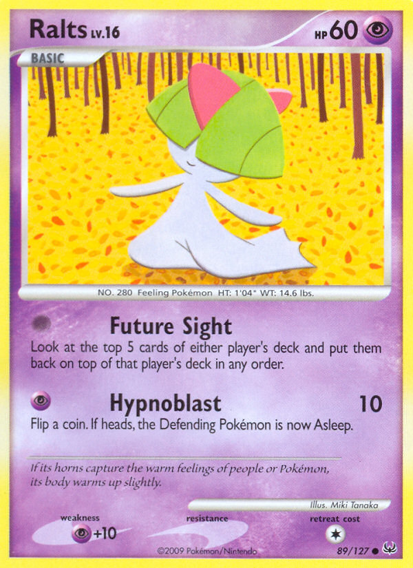 Ralts 89/127 Platinum