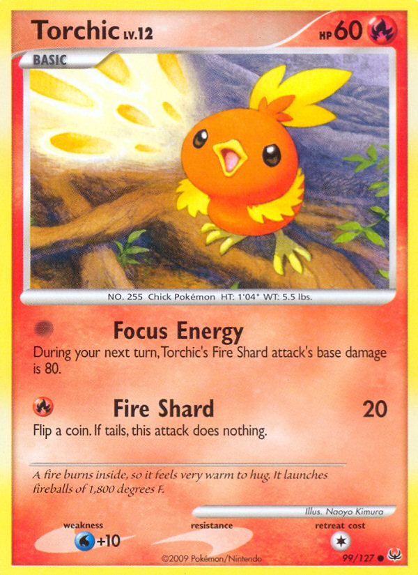 Torchic 99/127 Platinum
