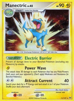 Manectric 11/127 Platinum