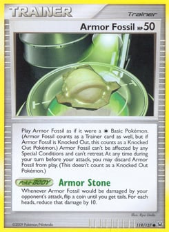 Armor Fossil 119/127 Platinum