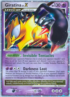Giratina LV.X 124/127 Platinum