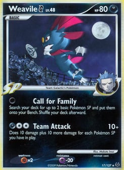 Weavile G 17/127 Platinum