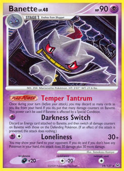 Banette 19/127 Platinum
