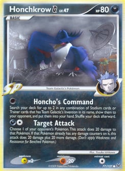 Honchkrow G 77/127 Platinum