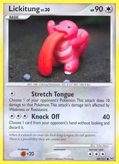Lickitung 80/127 Platinum