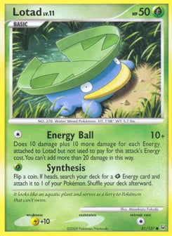 Lotad 81/127 Platinum