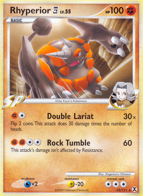 Rhyperior E4 32/111 Rising Rivals