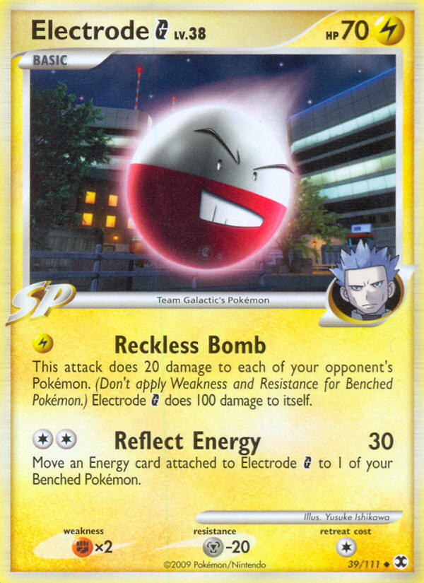 Electrode G 39/111 Rising Rivals