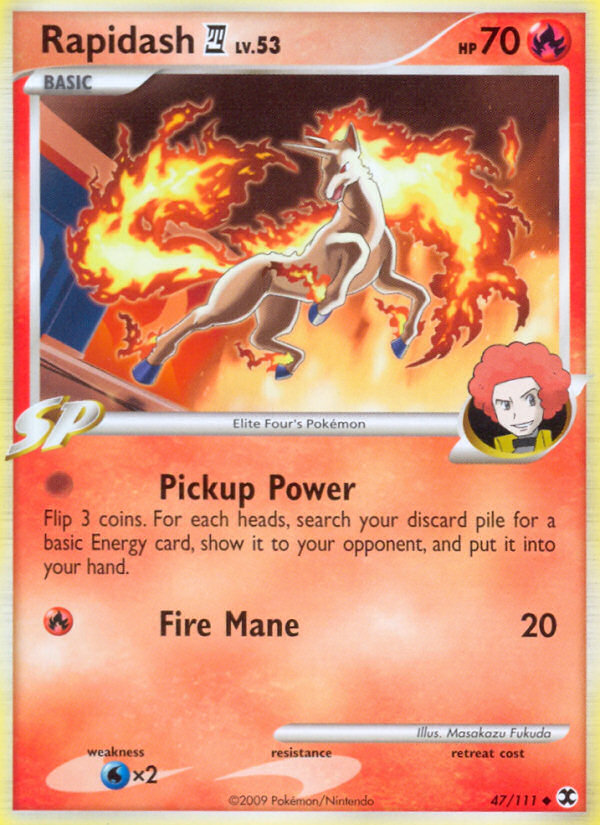 Rapidash E4 47/111 Rising Rivals