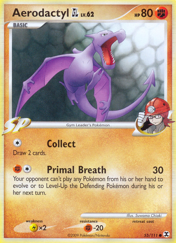Aerodactyl GL 55/111 Rising Rivals