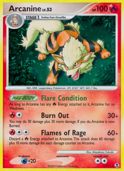 Arcanine 1/111 Rising Rivals