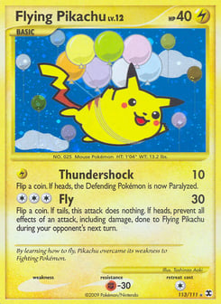 Flying Pikachu 113/111 Rising Rivals