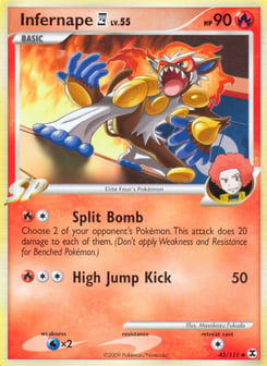 Infernape E4 43/111 Rising Rivals