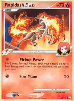 Rapidash E4 47/111 Rising Rivals