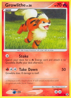 Growlithe 63/111 Rising Rivals
