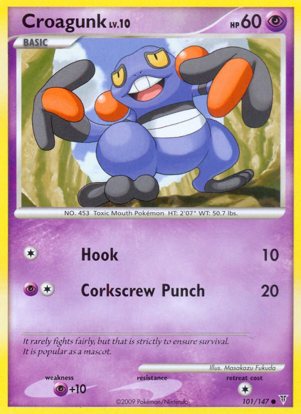 Croagunk 101/147 Supreme Victors
