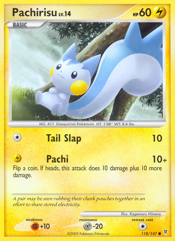 Pachirisu 118/147 Supreme Victors
