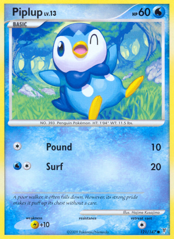 Piplup 121/147 Supreme Victors