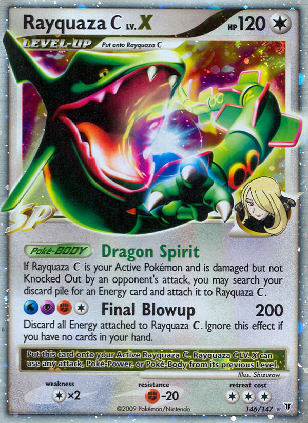 Rayquaza C LV.X 146/147 Supreme Victors