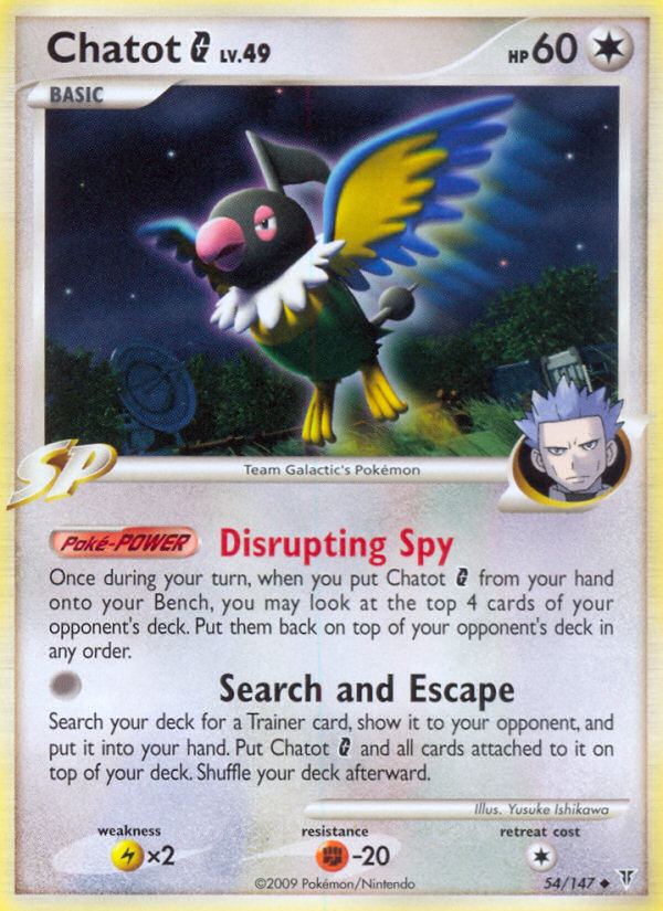 Chatot G 54/147 Supreme Victors