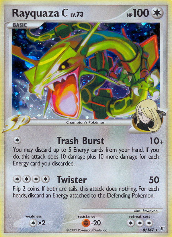 Rayquaza C 8/147 Supreme Victors