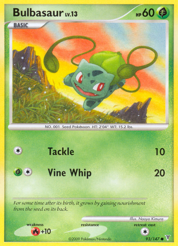 Bulbasaur 93/147 Supreme Victors