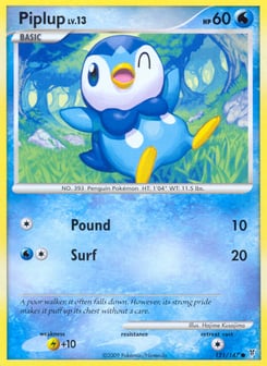 Piplup 121/147 Supreme Victors