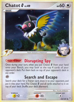 Chatot G 54/147 Supreme Victors