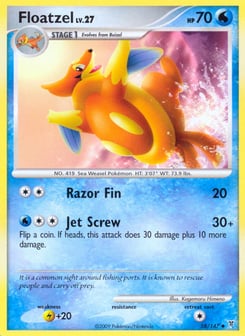 Floatzel 58/147 Supreme Victors