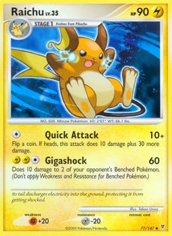Raichu 77/147 Supreme Victors