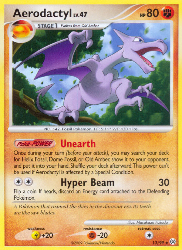 Aerodactyl 13/99 Arceus