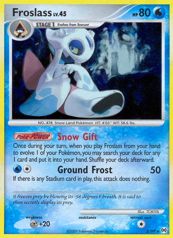 Froslass 2/99 Arceus