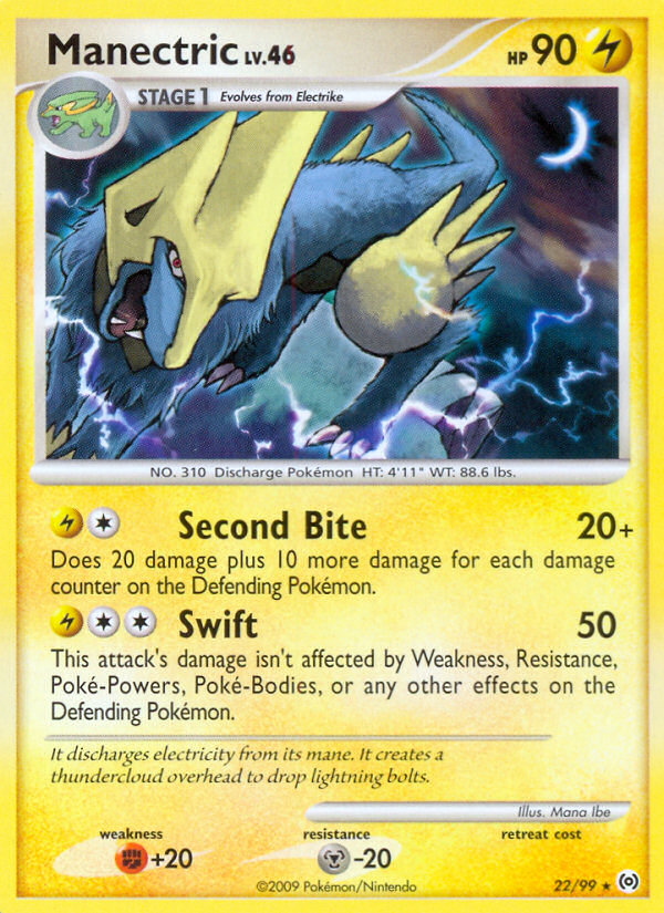 Manectric 22/99 Arceus