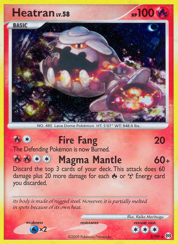 Heatran 3/99 Arceus